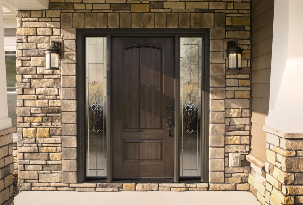 This hinged entry door from Provia is a beautiful example of a door style available in Wilmington, NC.